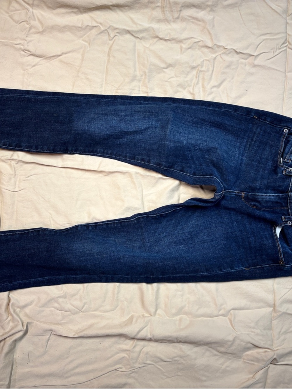 Banana Republic Men's Navy Slim Straight Jeans
